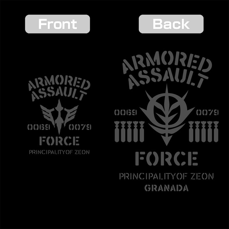機動戦士ガンダム ジオン公国突撃機動軍ジップパーカー/BLACK-M 画像 5 | AniSmile