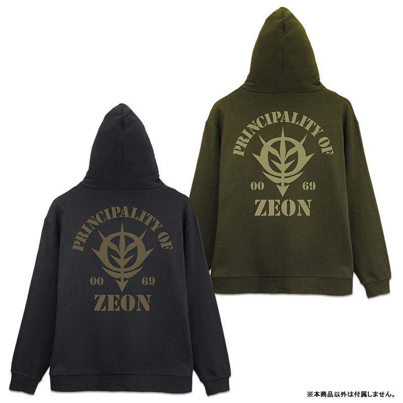 機動戦士ガンダム ジオン公国軍ジップパーカーVer3.0/MOSS-XL 画像 2 | AniSmile