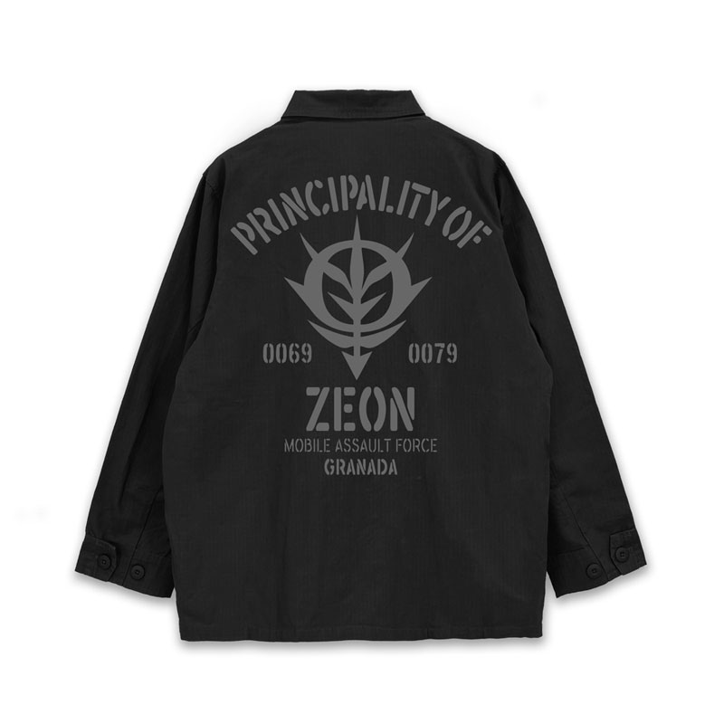 機動戦士ガンダム ジオン公国軍ファティーグジャケットVer2.0/BLACK-L 画像 3 | AniSmile