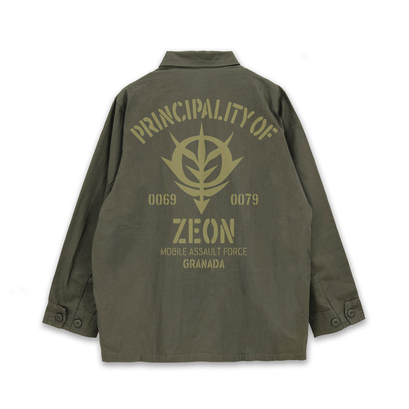機動戦士ガンダム ジオン公国軍ファティーグジャケットVer2.0/MOSS-L 画像 3 | AniSmile