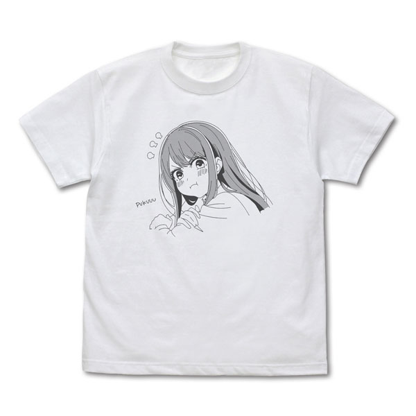 【推しの子】 黒川あかね「プクーッ」Tシャツ/WHITE-M - 公式商品画像 | AniSmile
