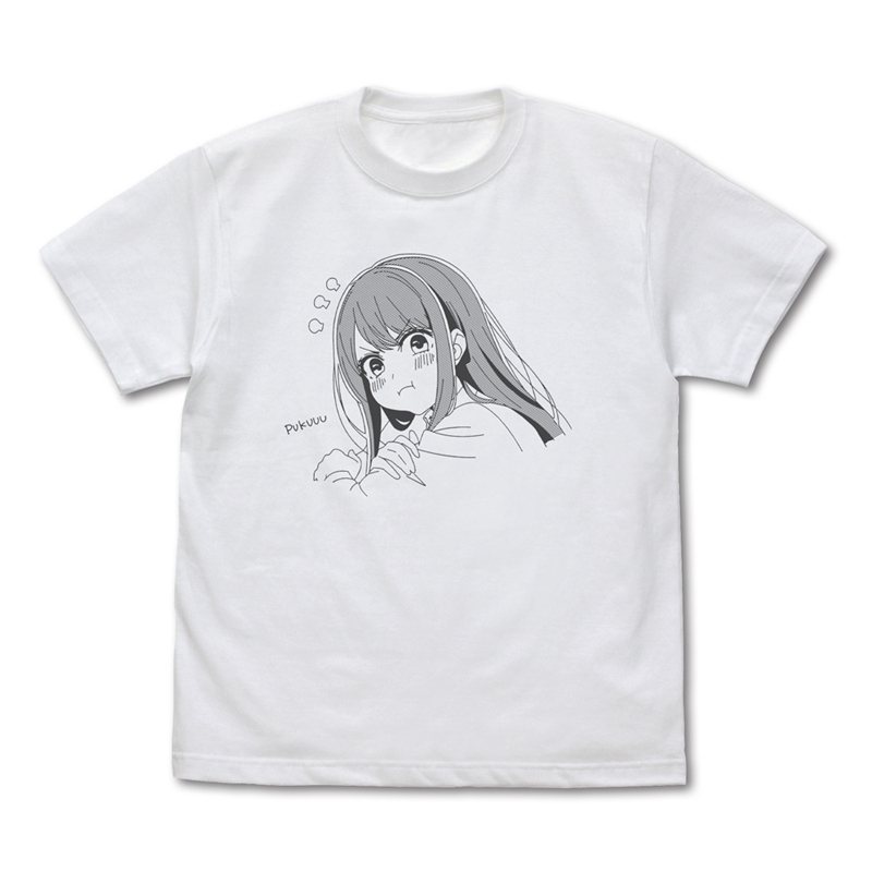 【推しの子】 黒川あかね「プクーッ」Tシャツ/WHITE-S - 公式商品画像 | AniSmile