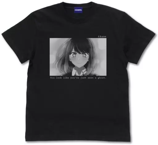 【推しの子】 黒川あかねフォトグラフィックTシャツ/BLACK-M - 公式商品画像 | AniSmile