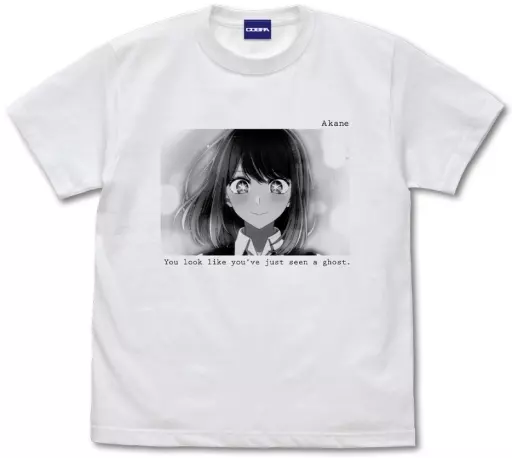 【推しの子】 黒川あかねフォトグラフィックTシャツ/WHITE-XL - 公式商品画像 | AniSmile