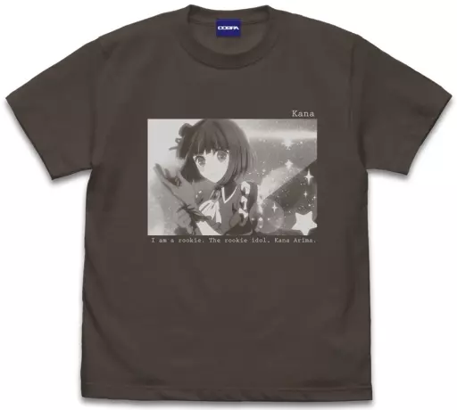 【推しの子】 有馬かなフォトグラフィックTシャツ/CHARCOAL-M - 公式商品画像 | AniSmile