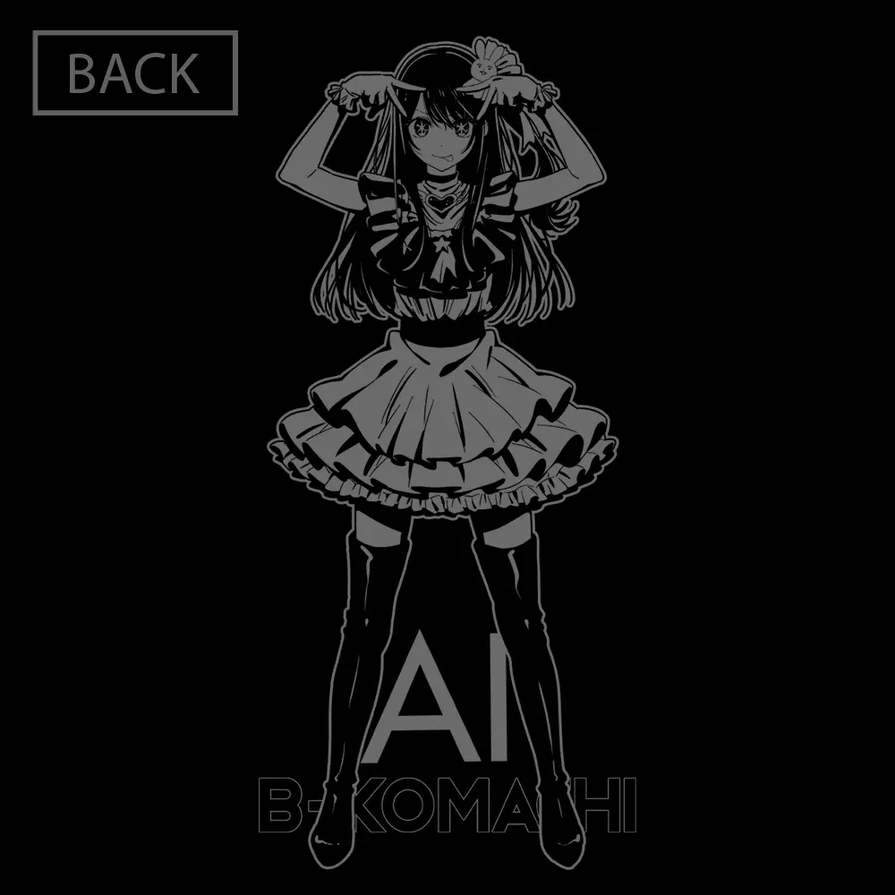 【推しの子】 アイ薄手ドライパーカー/BLACK-M 画像 3 | AniSmile