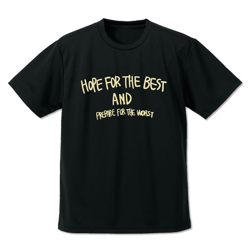 ガールズバンドクライ 井芹仁菜の「HOPEFORTHEBEST」ドライTシャツ/BLACK-M 画像 2 | AniSmile
