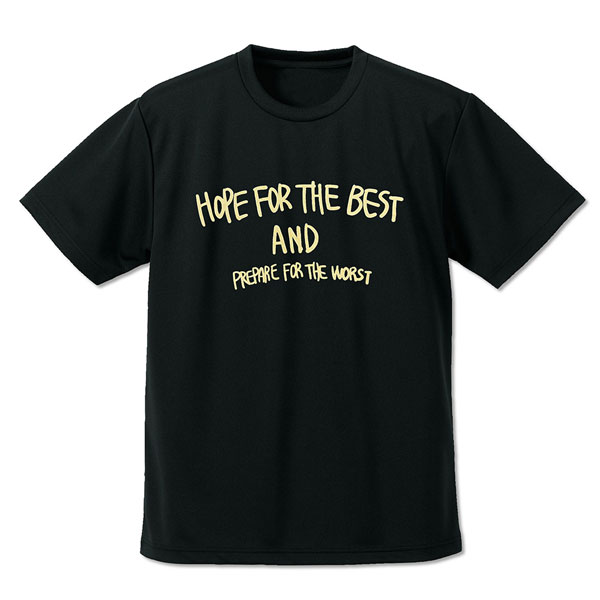 ガールズバンドクライ 井芹仁菜の「HOPEFORTHEBEST」ドライTシャツ/BLACK-XL - 公式商品画像 | AniSmile