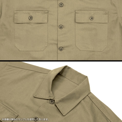 ガールズバンドクライ トゲナシトゲアリワークシャツ/SANDKHAKI-L 画像 5 | AniSmile