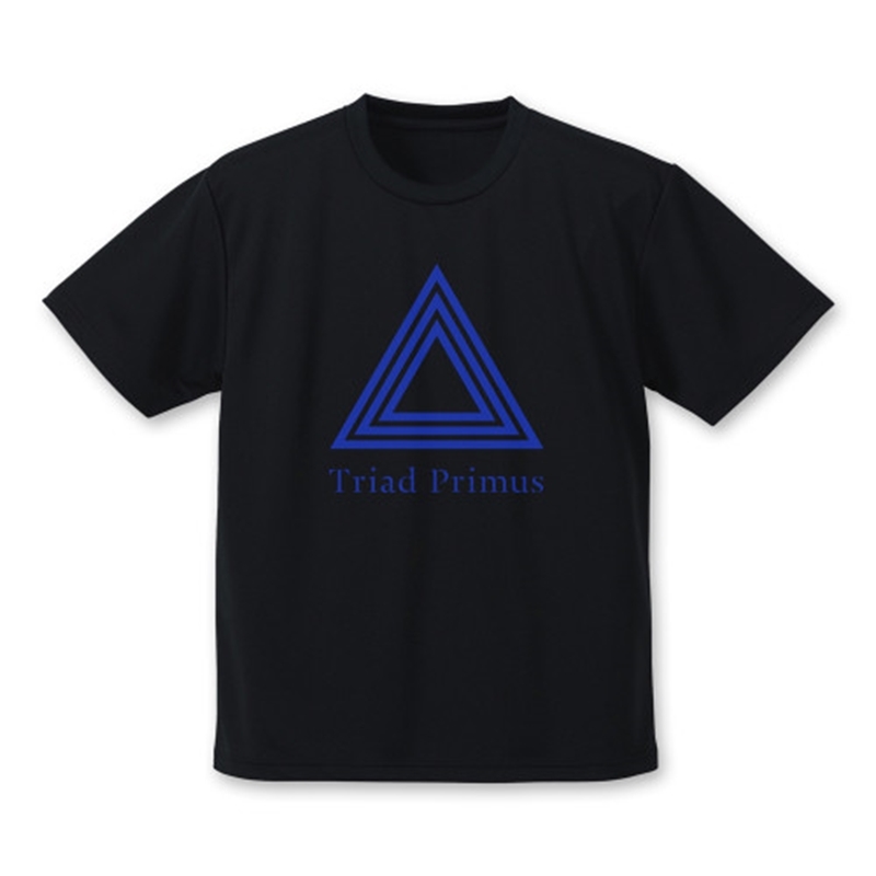 アイドルマスター シンデレラガールズ TriadPrimusロゴドライTシャツ/BLACK-S 画像 2 | AniSmile