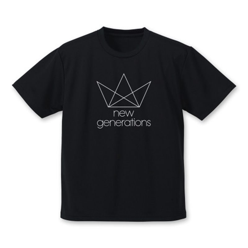 アイドルマスター シンデレラガールズ newgenerationsロゴドライTシャツ/BLACK-L 画像 2 | AniSmile