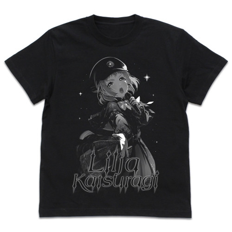 学園アイドルマスター 【極光】葛城リーリヤTシャツ/BLACK-XL - 公式商品画像 | AniSmile