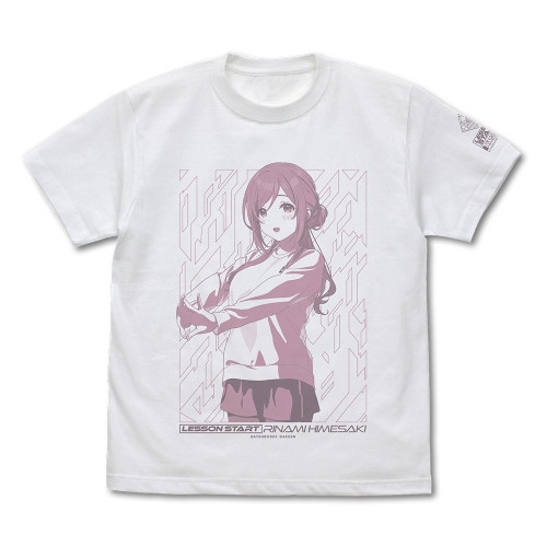 学園アイドルマスター 姫崎莉波Tシャツ/WHITE-L 画像 2 | AniSmile