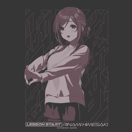 学園アイドルマスター 姫崎莉波Tシャツ/SUMI-XL 画像 3 | AniSmile