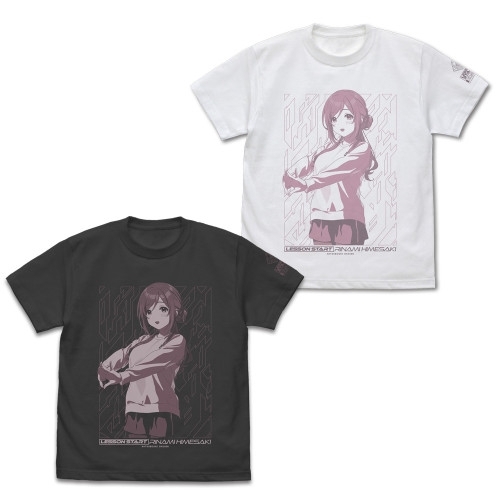 学園アイドルマスター 姫崎莉波Tシャツ/SUMI-L - 公式商品画像 | AniSmile