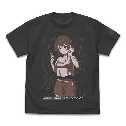学園アイドルマスター 花海佑芽Tシャツ/SUMI-XL 画像 2 | AniSmile