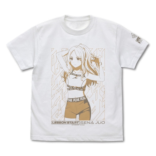 学園アイドルマスター 十王星南Tシャツ/WHITE-XL 画像 2 | AniSmile