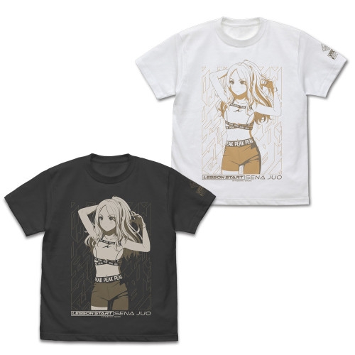 学園アイドルマスター 十王星南Tシャツ/WHITE-L - 公式商品画像 | AniSmile