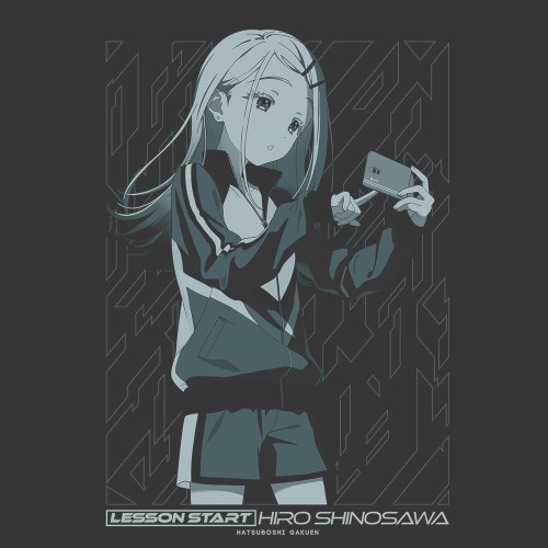 学園アイドルマスター 篠澤広Tシャツ/SUMI-XL 画像 3 | AniSmile