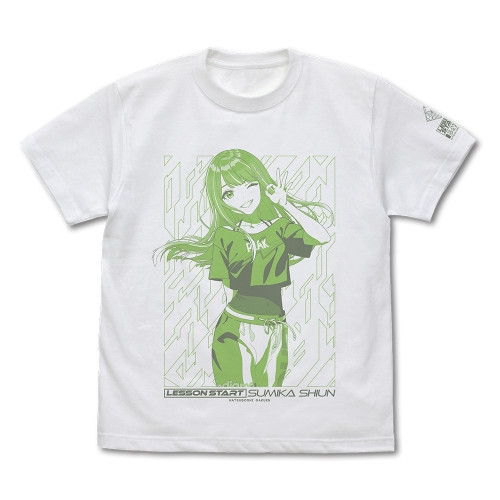 学園アイドルマスター 紫雲清夏Tシャツ/WHITE-XL 画像 2 | AniSmile
