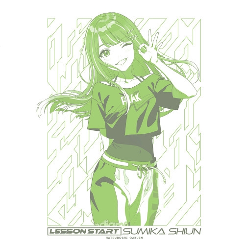 学園アイドルマスター 紫雲清夏Tシャツ/WHITE-M 画像 3 | AniSmile