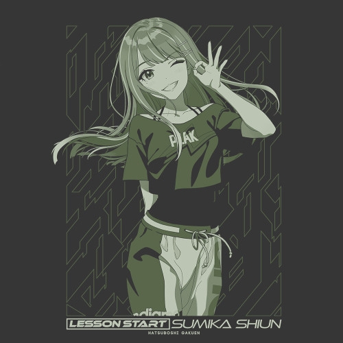 学園アイドルマスター 紫雲清夏Tシャツ/SUMI-L 画像 3 | AniSmile