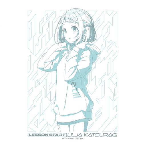 学園アイドルマスター 葛城リーリヤTシャツ/WHITE-M 画像 3 | AniSmile