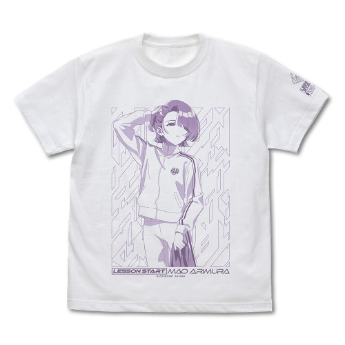 学園アイドルマスター 有村麻央Tシャツ/WHITE-XL 画像 2 | AniSmile