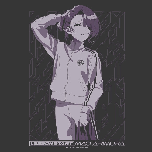 学園アイドルマスター 有村麻央Tシャツ/SUMI-M 画像 3 | AniSmile