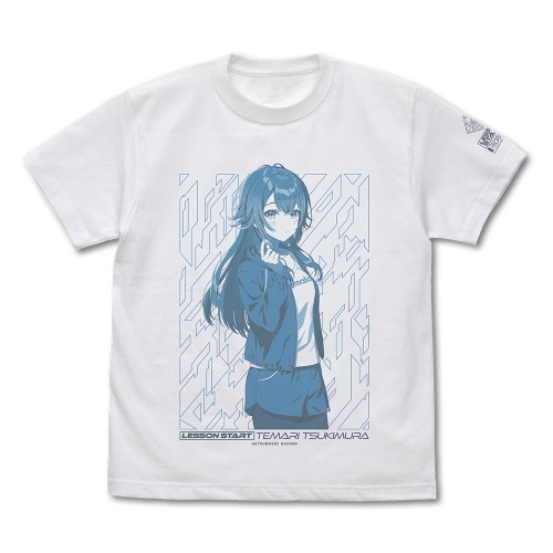 学園アイドルマスター 月村手毬Tシャツ/WHITE-XL 画像 2 | AniSmile