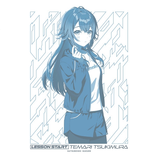 学園アイドルマスター 月村手毬Tシャツ/WHITE-S 画像 3 | AniSmile