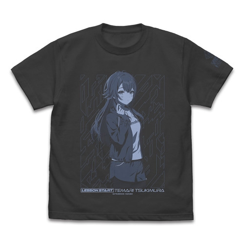 学園アイドルマスター 月村手毬Tシャツ/SUMI-L 画像 2 | AniSmile