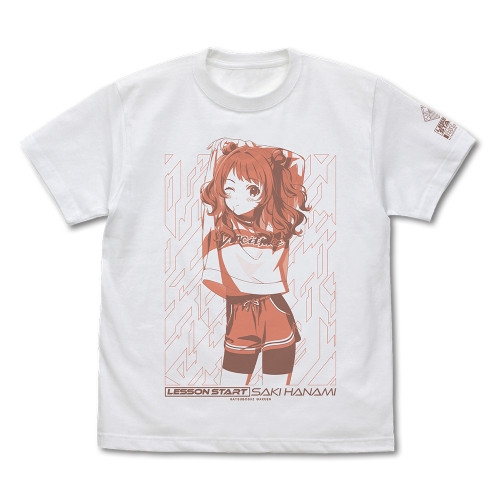 学園アイドルマスター 花海咲季Tシャツ/WHITE-XL 画像 2 | AniSmile