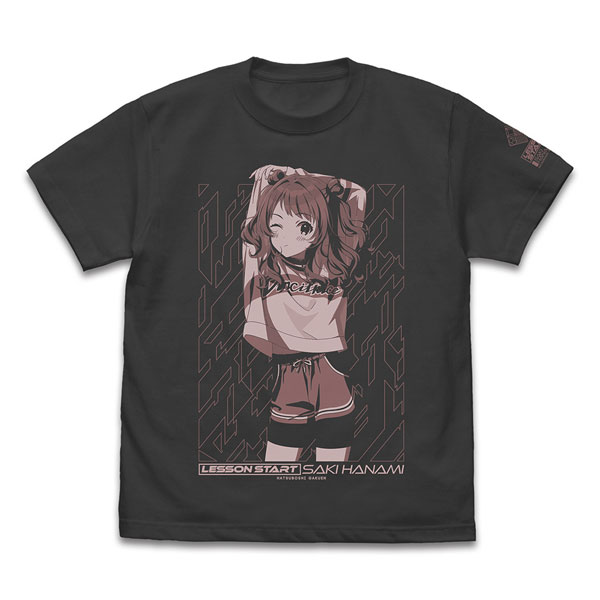 学園アイドルマスター 花海咲季Tシャツ/SUMI-L - 公式商品画像 | AniSmile