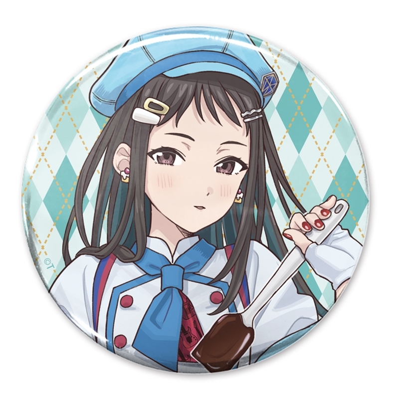 ガールズバンドクライ 描き下ろし リン 65mm缶バッジ パティシエVer. - AniSmile