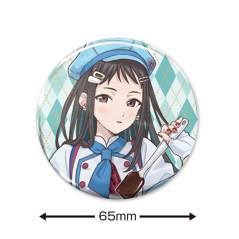 ガールズバンドクライ 描き下ろし リン 65mm缶バッジ パティシエVer. Image 2 | AniSmile