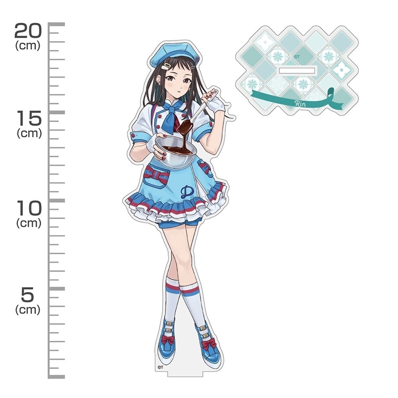 ガールズバンドクライ 描き下ろし リン アクリルスタンド(大) パティシエVer. 图片 2 | AniSmile