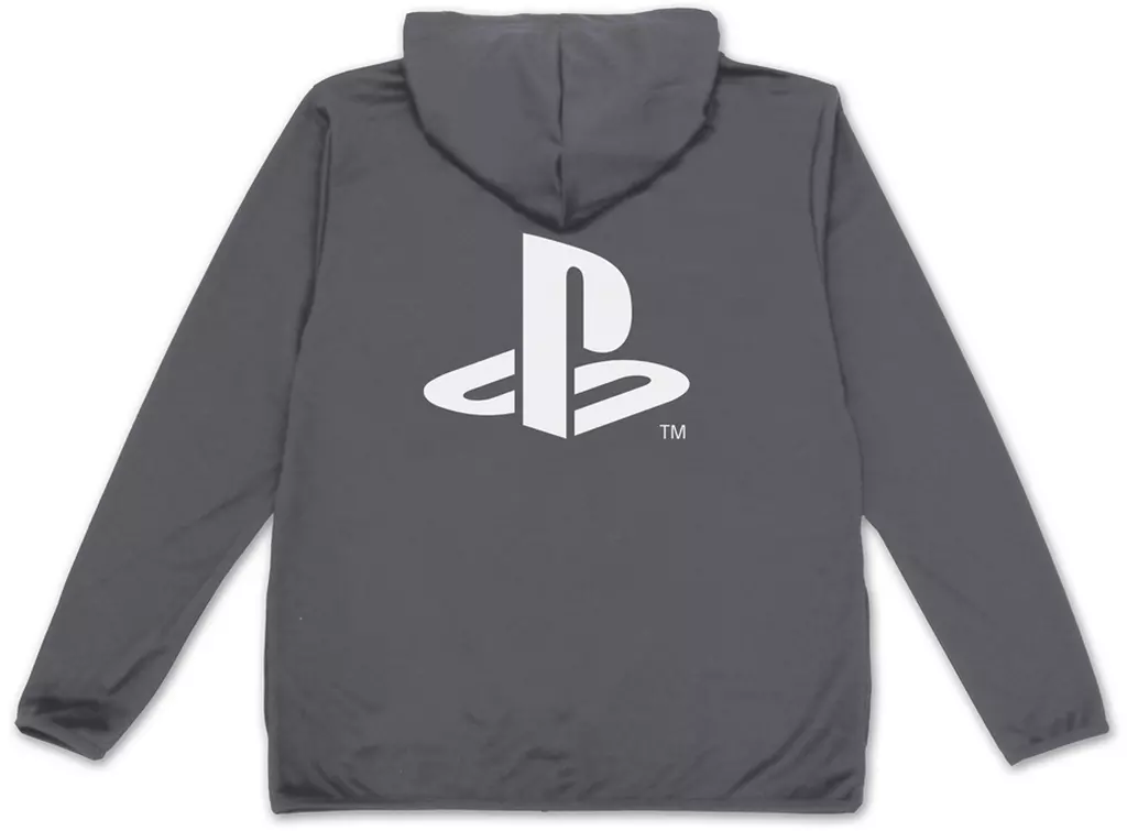 プレイステーション 薄手ドライパーカーforPlayStation/GRAY-M - 公式商品画像 | AniSmile