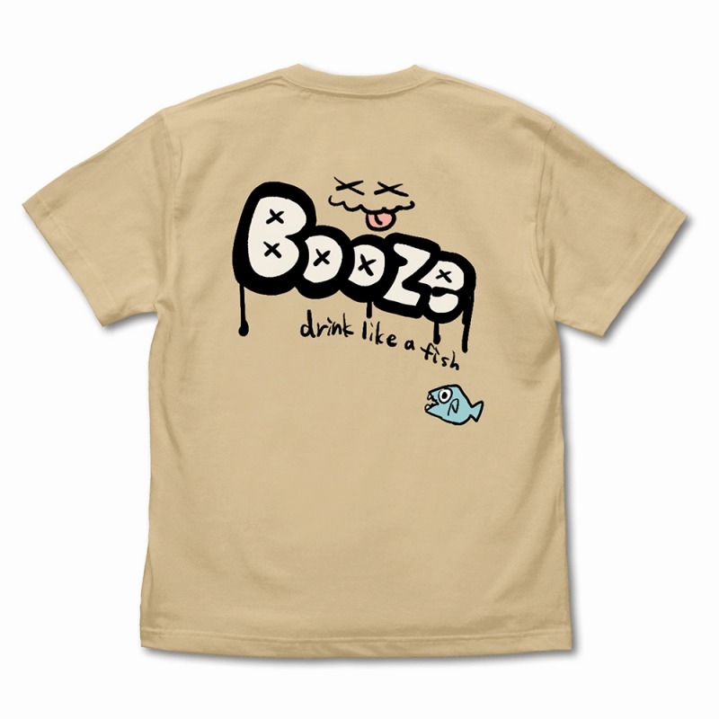 ガールズバンドクライ ルパの「酒豪」Tシャツ/SANDBEIGE-S 画像 3 | AniSmile