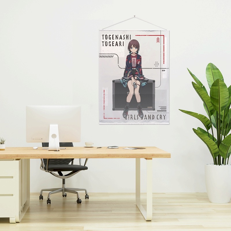 ガールズバンドクライ 描き下ろし 井芹仁菜 100cmタペストリー アー写Ver. Image 3 | AniSmile