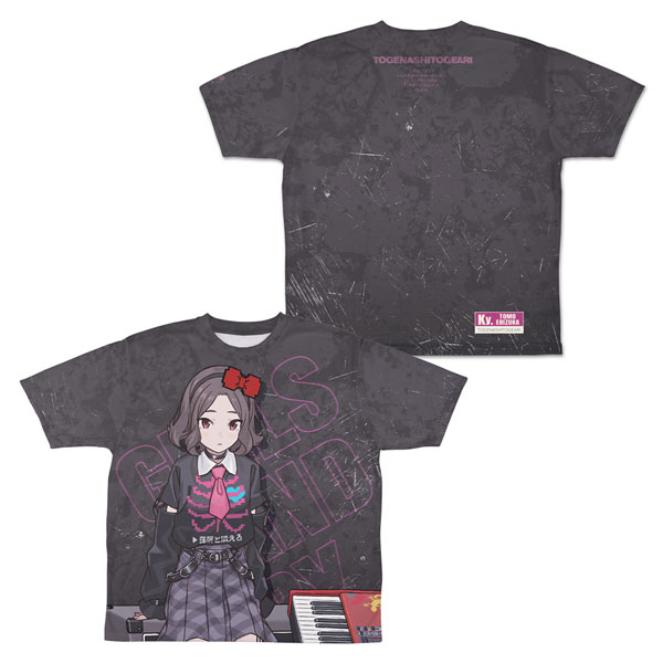ガールズバンドクライ 描き下ろし海老塚智両面フルグラフィックTシャツアー写Ver./XL - official product image | AniSmile