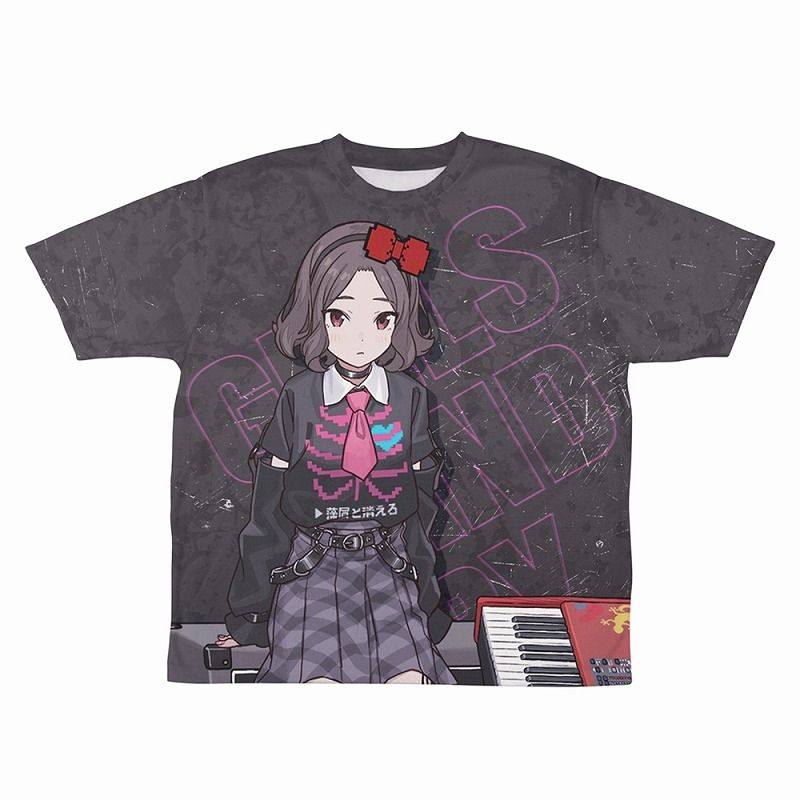 ガールズバンドクライ 描き下ろし海老塚智両面フルグラフィックTシャツアー写Ver./M Image 2 | AniSmile