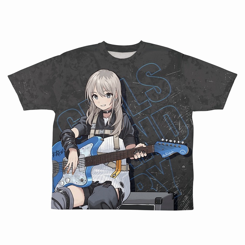 ガールズバンドクライ 描き下ろし河原木桃香両面フルグラフィックTシャツアー写Ver./M 图片 2 | AniSmile