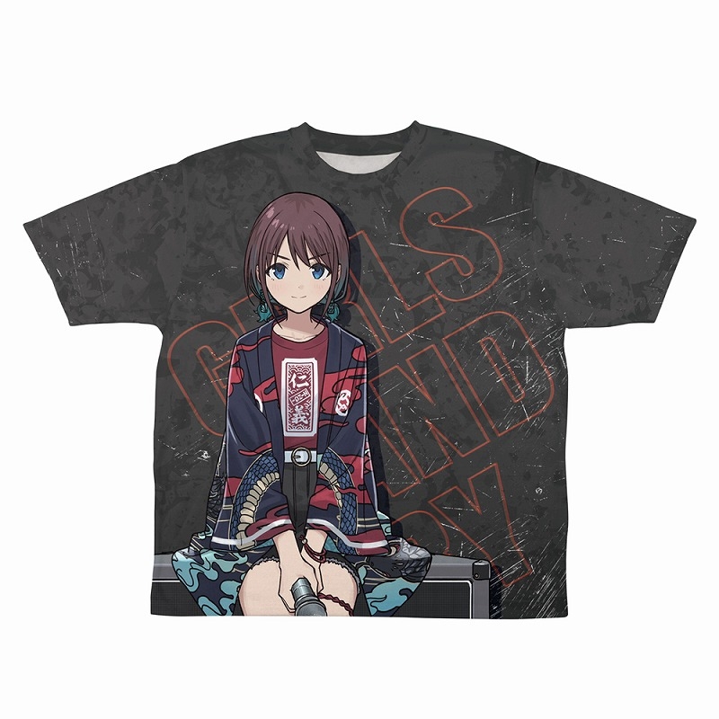 ガールズバンドクライ 描き下ろし井芹仁菜両面フルグラフィックTシャツアー写Ver./S 图片 2 | AniSmile