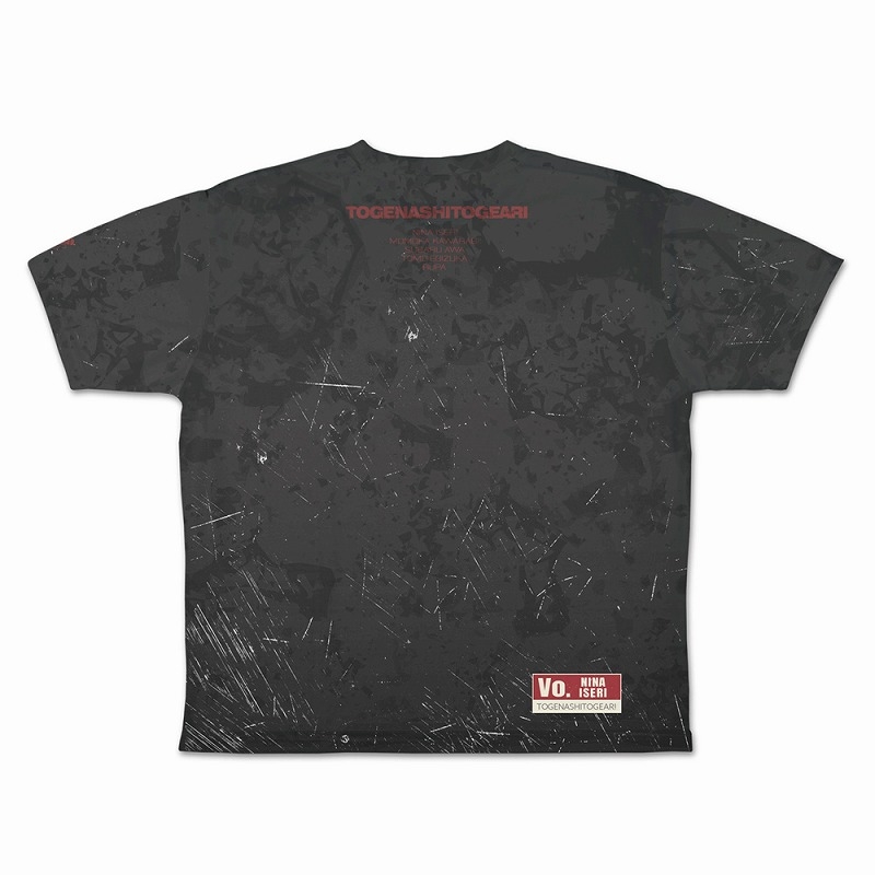 ガールズバンドクライ 描き下ろし井芹仁菜両面フルグラフィックTシャツアー写Ver./S 图片 3 | AniSmile