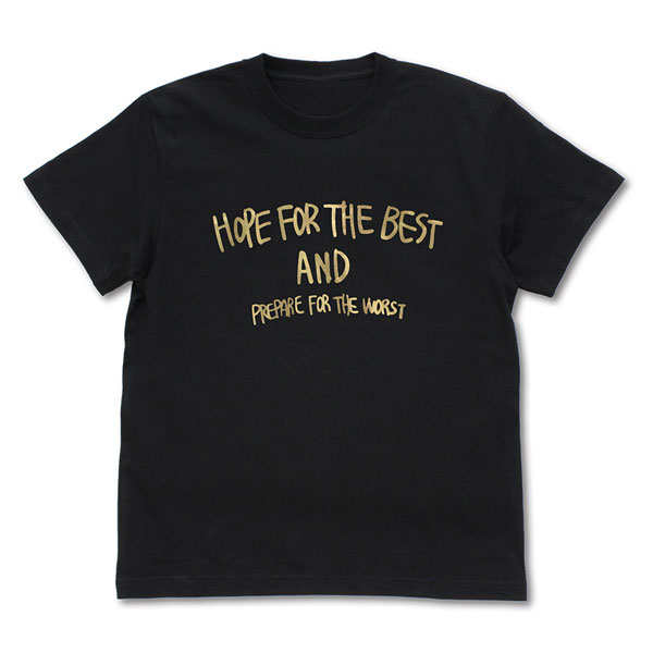 ガールズバンドクライ 井芹仁菜の「HOPEFORTHEBEST」Tシャツ/BLACK-L - 公式商品画像 | AniSmile