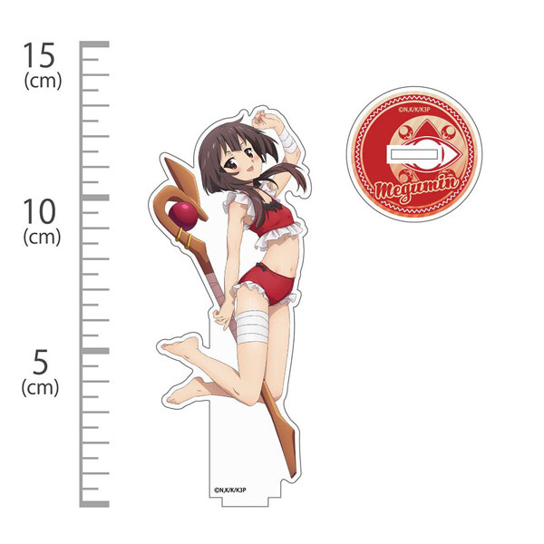 この素晴らしい世界に祝福を!3 描き下ろしめぐみん水着Ver.アクリルスタンド - 公式商品画像 | AniSmile