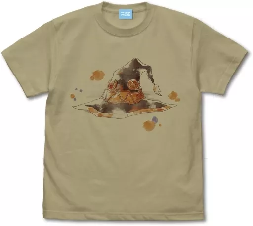 この素晴らしい世界に爆焔を! めぐみんの帽子Tシャツ/SANDKHAKI-L - 公式商品画像 | AniSmile