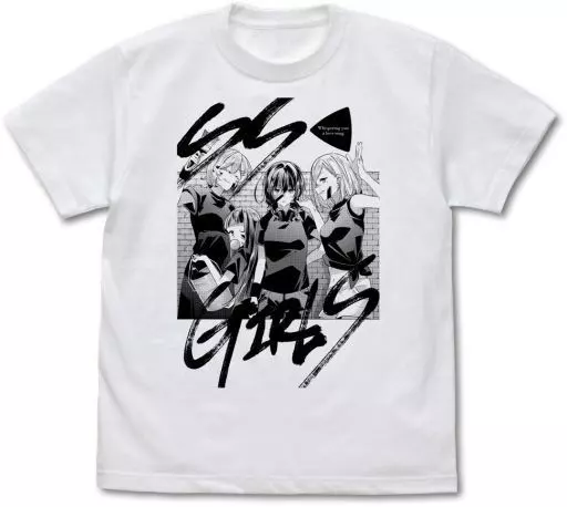 ささやくように恋を唄う SSGIRLSTシャツ/WHITE-XL - official product image | AniSmile