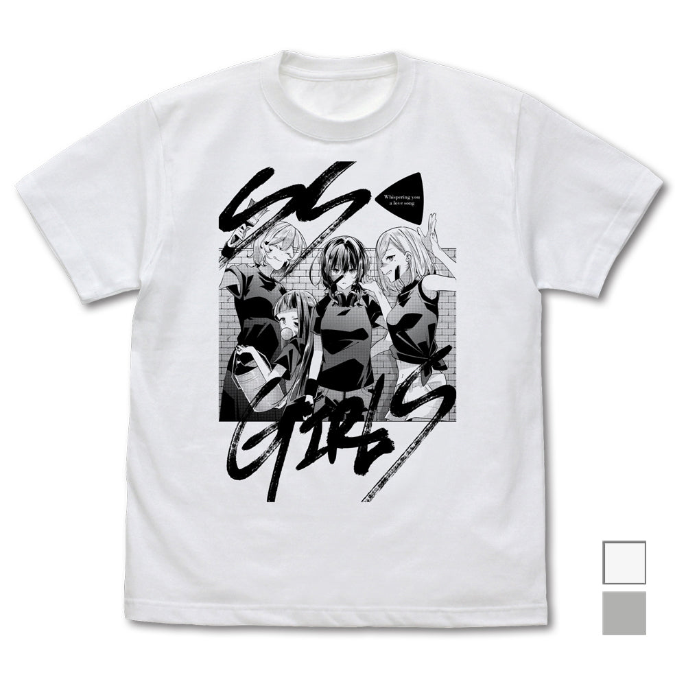 ささやくように恋を唄う SSGIRLSTシャツ/WHITE-S - 官方商品图片 | AniSmile